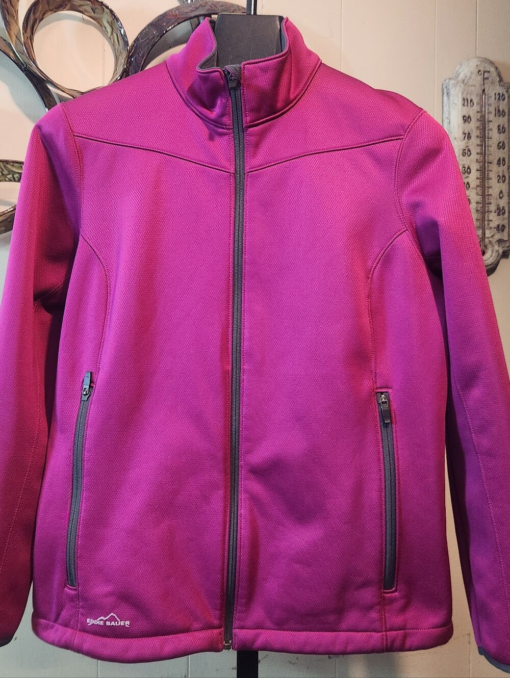 Eddie Bauer Violet/Pink Zip Jacket